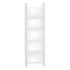 Hzuaneri 6-Cube Room Divider Bookcase, 24 x 48 x 170 cm Open Shelf for Living Room, Study, Office, White