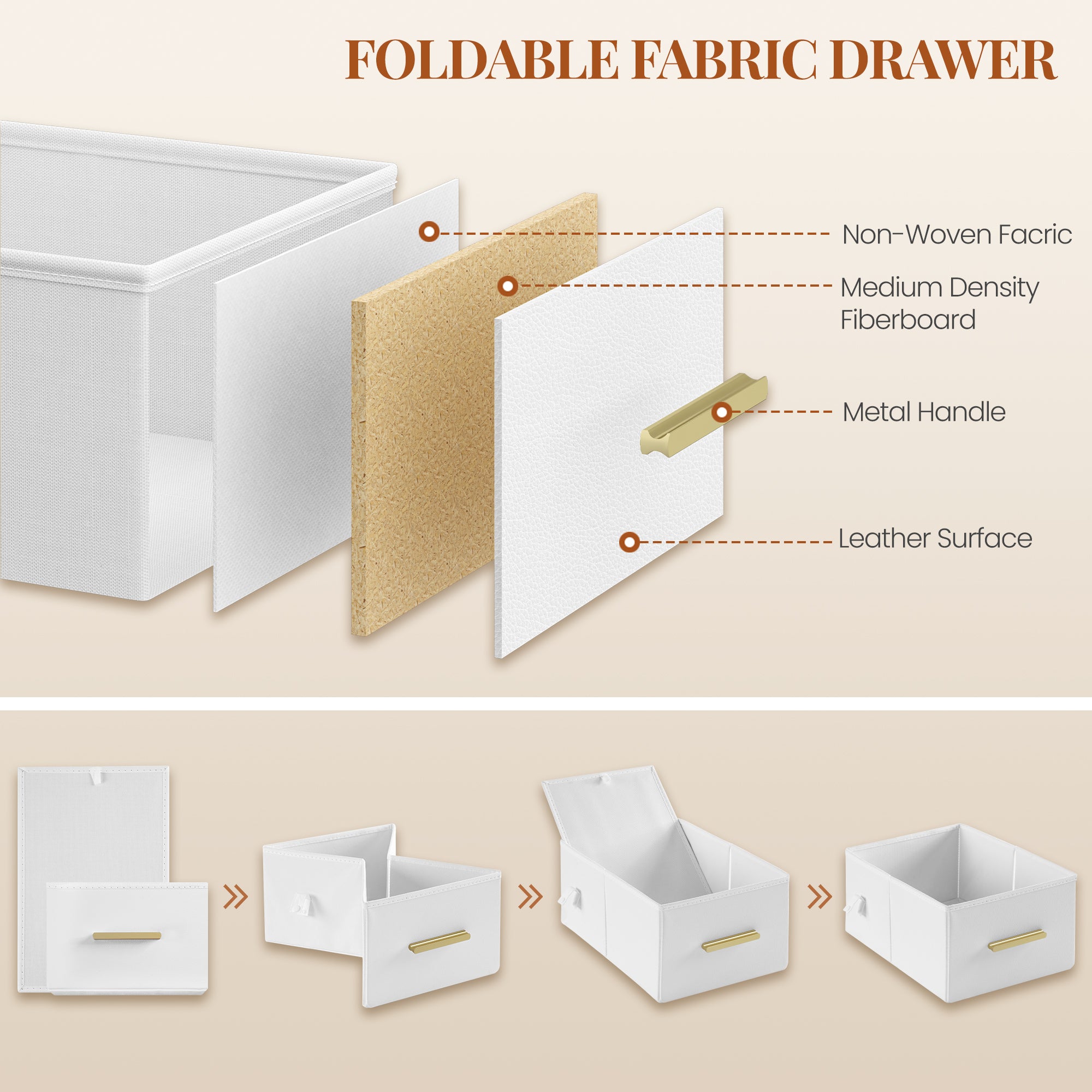 HEXCELEN dressing table, vanity table with large mirror, dressing table with 5 drawers, 5 open compartments, storage space in front of the mirror, white, 40 × 130 × 141 cm,130003W