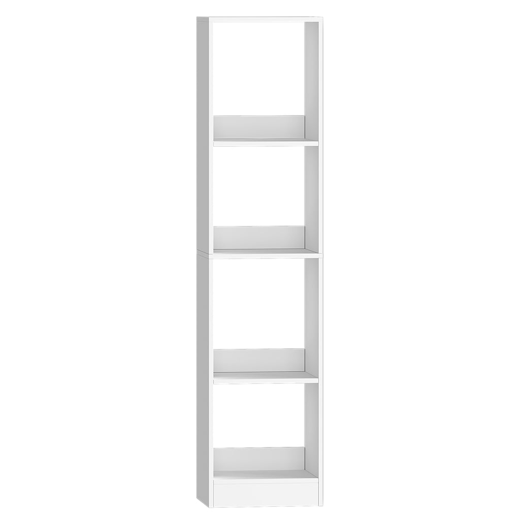 Hzuaneri Modern Bookcase, Open Wooden Storage Shelf for Living Room, Display Organizer