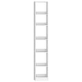 Hzuaneri Modern Bookcase, Open Wooden Storage Shelf for Living Room, Display Organizer