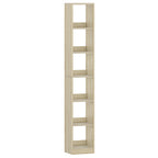 Hzuaneri Modern Bookcase, Open Wooden Storage Shelf for Living Room, Display Organizer
