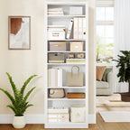 Hzuaneri Shoe Cabinet, Freestanding Shoe Cabinet with 27-30 Pairs, Adjustable Shelves, Shoe Cabinet for Entrance, Living Room, Bedroom, 10 Levels (62.5 W cm), White SR52603X